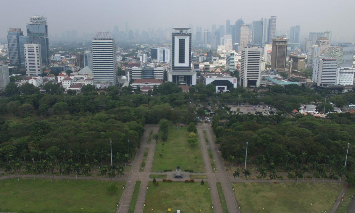 Pemandangan kawasan perkotaan sebagai ilustrasi kebijakan publik di Indonesia